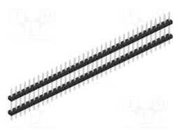 Connector: pin strips; pin header; male; PIN: 36; 2mm; THT; 1x36