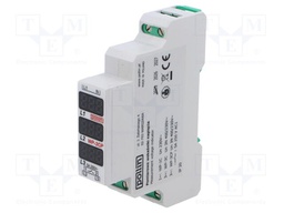 Voltage monitoring relay; for DIN rail mounting; WP; SPST-NC