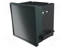 Enclosure: panel; X: 96mm; Y: 96mm; Z: 50mm; ABS + PC,PPO; black