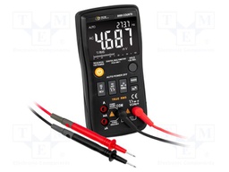 Digital multimeter; LCD 2,8"; VDC: 0÷999.9V; VDC accuracy: ±0.5%