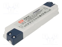 Power supply: switched-mode; LED; 40W; 40÷80VDC; 500mA; 110÷295VAC
