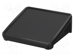 Enclosure: desktop; BoPad; X: 226mm; Y: 220mm; Z: 83.7mm; ABS; black