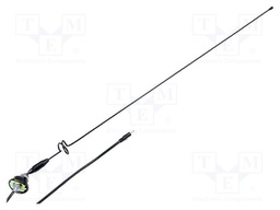 Antenna; car top; 0.8m; AM,FM; 1.3m; Rod inclination: regulated