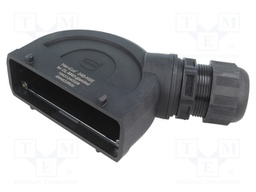 Enclosure: for rectangular connectors; Han Eco B; size 24B; M40