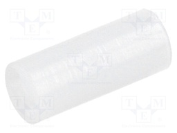 Spacer sleeve; LED; Øout: 5mm; ØLED: 5mm; L: 12mm; natural; UL94V-2