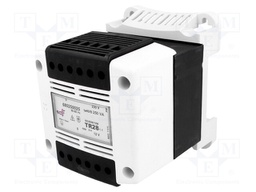 Transformer: safety; 250VA; 230VAC; 12V; IP20; Mounting: DIN; 4.2kg