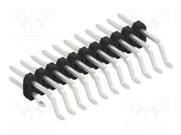 Connector: pin strips; pin header; male; PIN: 22; 2mm; SMT; 2x11