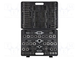 Kit: taps; Kit: taps,threading dies; 110pcs.