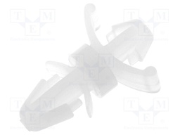 PCB distance; polyamide; L: 4mm; latch/latch; Colour: natural