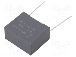Capacitor: polypropylene; 3.3uF; 22.5mm; ±10%; 26.5x22x13mm