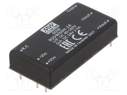 Converter: DC/DC; 60W; Uin: 40÷160V; Uout: 24VDC; Iout: 2.5A; 2"x1"