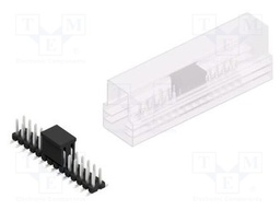 Connector: pin strips; pin header; male; PIN: 28; 2.54mm; SMT; 2x14