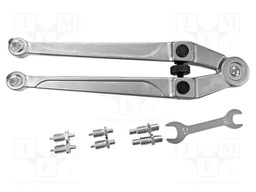 Wrench; adjustable; Application: nuts; HD