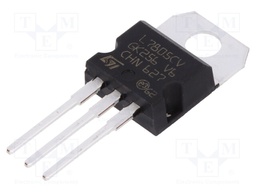 IC: voltage regulator; linear,fixed; 5V; 1.5A; TO220; THT