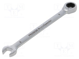 Wrench; combination spanner; 9mm; MicroSpeeder