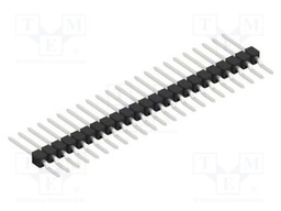Connector: pin strips; pin header; male; PIN: 23; 2.54mm; SMT; 1x23