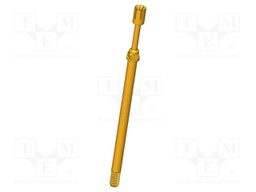 Test needle; Operational spring compression: 4mm; 8A; Ø: 2mm; 1.5N
