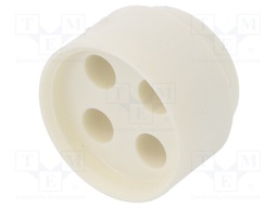 Insert for gland; with thread NPT; Size: NPT3/4"; Holes no: 4; 5mm