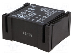 Transformer: encapsulated; 24VA; 115/115VAC; 6V; 6V; 2000mA; 2000mA