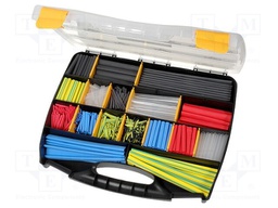 Set of heat shrink sleeves; 3: 1; -55÷135°C; 20kV/mm