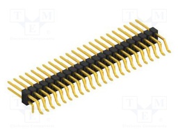Connector: pin strips; pin header; male; PIN: 46; 2.54mm; SMT,THT