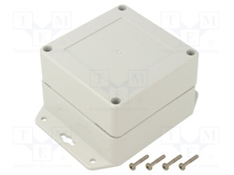 Enclosure: multipurpose; X: 90mm; Y: 90mm; Z: 60mm; ZP; ABS; IP67