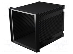 Enclosure: panel; X: 96mm; Y: 96mm; Z: 100mm; ABS + PC,PPO; black
