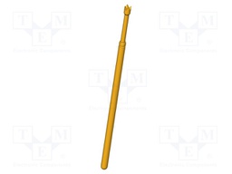Test needle; Operational spring compression: 4.3mm; 5A; Ø: 1.3mm