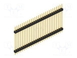 Connector: pin strips; pin header; male; PIN: 27; 2.54mm; THT; 1x27