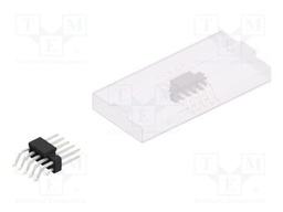 Connector: pin strips; pin header; male; PIN: 10; 2.54mm; SMT; 2x5