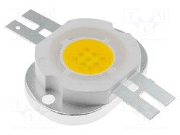 Power LED; COB; white warm; 3000(typ)K; 370(typ)lm; 140°; P: 5W
