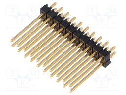 Connector: pin strips; pin header; male; PIN: 20; straight; 2.54mm