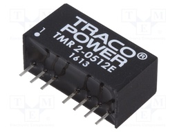 Converter: DC/DC; 2W; Uin: 4.5÷9V; Uout: 12VDC; Iout: 167mA; SIP8
