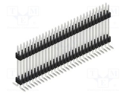 Connector: pin strips; pin header; male; PIN: 58; 1.27mm; SMT; 2x29