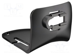 Black; Accessories: holder; for flashlight,bicycle helmet