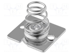 Spring contact; Mounting: push-in; Size: AA,AAA,R3,R6; Batt.no: 1