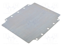 Mounting plate; steel; ALUEIN-EX-RJ19,ALUEIN-RJ19; Plating: zinc