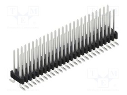 Connector: pin strips; pin header; male; PIN: 52; 1.27mm; SMT; 2x26