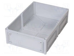 Enclosure: enclosure base; X: 380mm; Y: 560mm; Z: 150mm