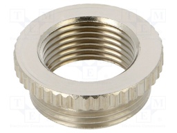 Reduction of threads for glands; Int.thread: M20; brass