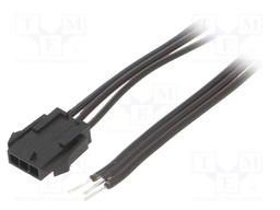 Cable; Micro-Fit 3.0; MX-43640-0300,male,cables; PIN: 3; 0.2m; 4A