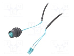 Connector: fiber optic; patchcord; PIN: 2; multi mode duplex (MM)