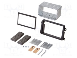 Radio frame; VW; 2 ISO; black