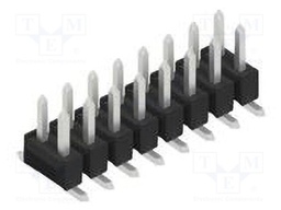 Connector: pin strips; pin header; male; PIN: 16; 2.54mm; SMT; 2x8