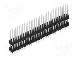 Connector: pin strips; pin header; male; PIN: 48; 2.54mm; THT; 2x24