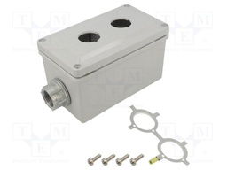 Enclosure: for remote controller; punched enclosure