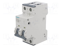 Circuit Breaker, MCB, 5SY4, 2P, 10 kA, 400 V, 32 A