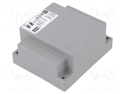 Transformer: encapsulated; 40VA; 115/230VAC; 9V; 9V; 2222mA; 2222mA