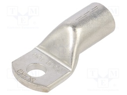 Tip: ring tube; M10; 120mm2; crimped; for cable; tinned; copper