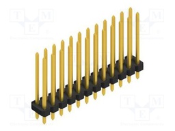 Connector: pin strips; pin header; male; PIN: 24; 2.54mm; THT; 2x12